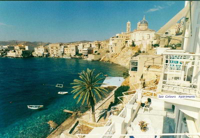 Sea Colours Rooms & Apartments Ermoupoli Buitenkant foto
